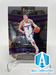 2019-20 Panini Select Kyle Guy Rookie RC Concourse - Sacramento Kings, #7